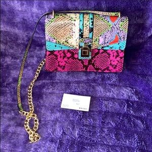 Multicolor Snakeskin Aldo Crossbody/Satchel